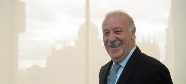 Vicente del Bosque en Salamanca.                               