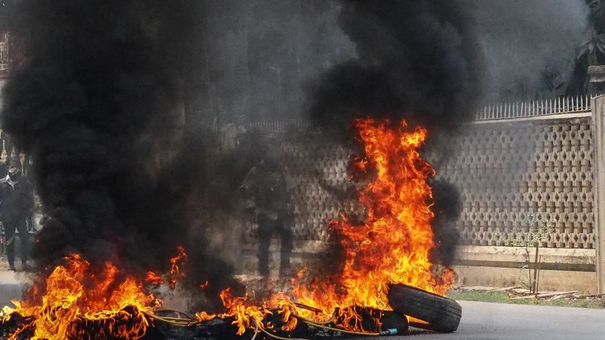 Las protestas durante el día de las Fuerzas Armadas en Myanmar dejan más de 90 fallecidos