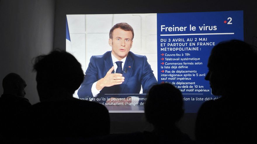Macron confina toda Francia ante el avance descontrolado de la pandemia