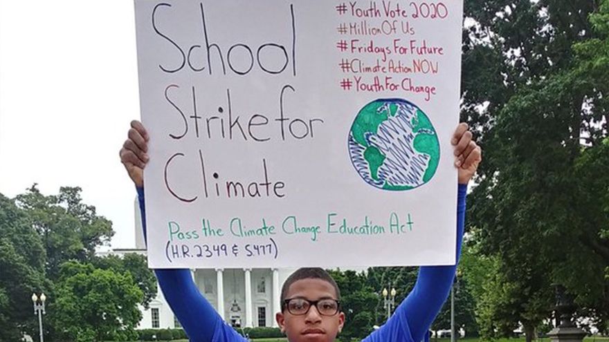Jerome Foster, el activista de 18 años que ha pasado de protestar en la calle a asesorar a Biden en la crisis climática