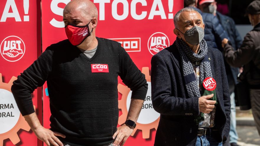 CCOO y UGT entran en la campaña para movilizar el voto de los trabajadores el 4M: 