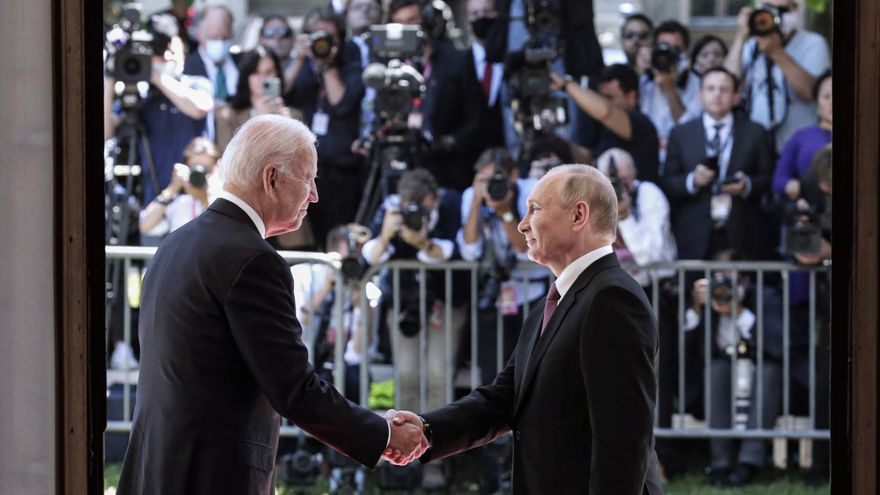 Biden y Putin, duelo de salón en Ginebra