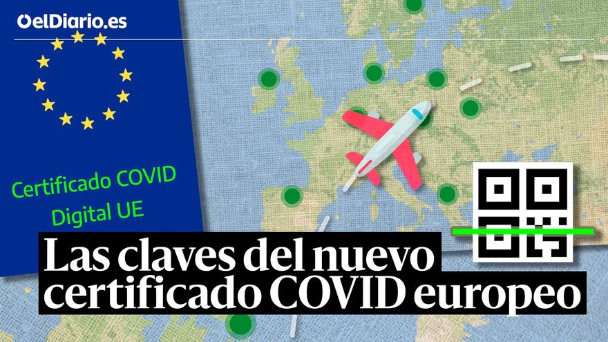 VÍDEO | Las claves del certificado COVID digital para viajar a países de la UE
