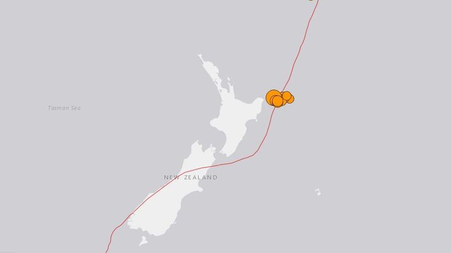 Nueva Zelanda decreta la alerta por tsunami y ordena la evacuación de zonas costeras