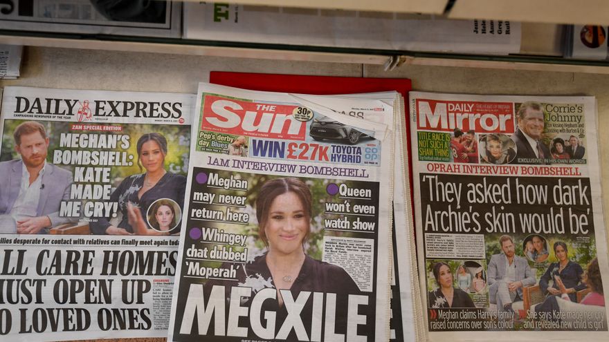 La prensa británica busca al miembro de la familia real acusado de racismo por Meghan Markle