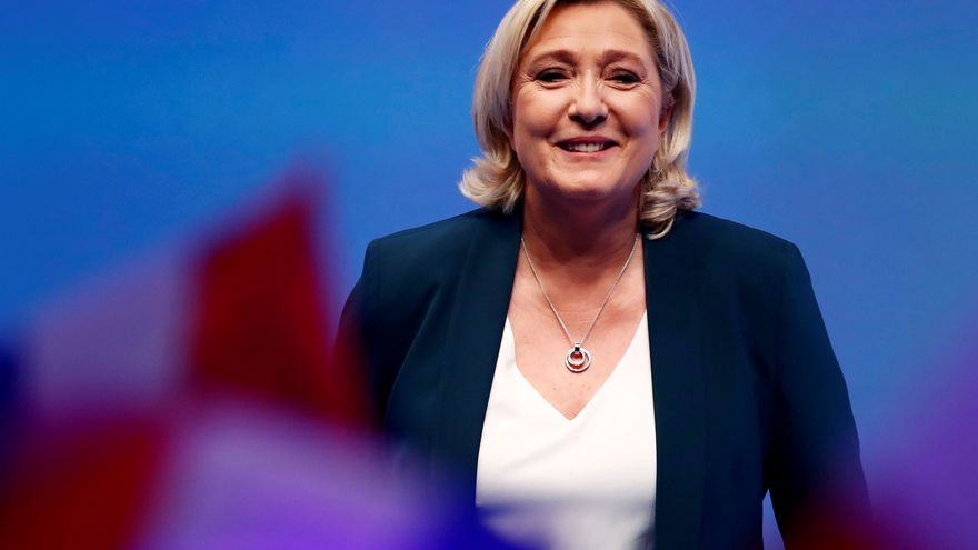 Marine Le Pen aprovecha las amenazas de 