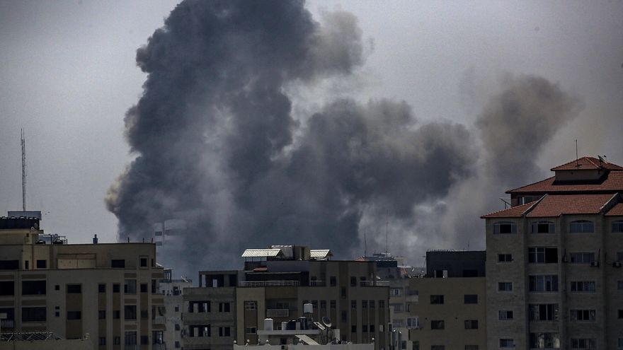 Octavo día de bombardeos israelíes sobre Gaza con casi 200 muertos desde el inicio la ofensiva