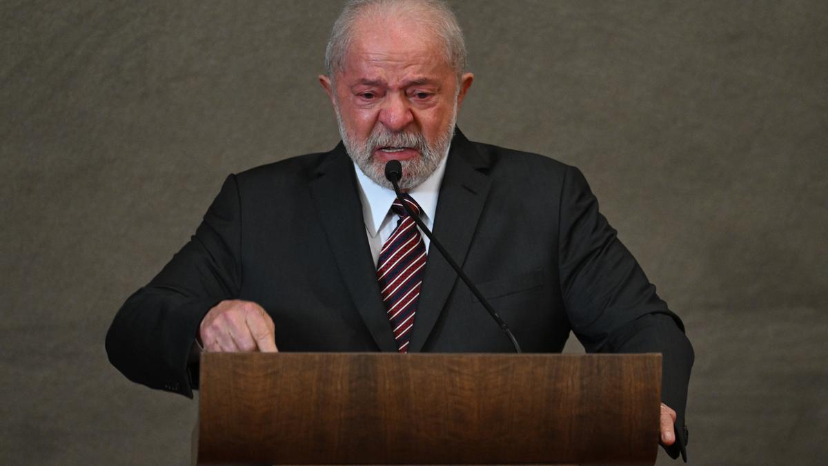 Luiz Inácio Lula da Silva aseguró, emocionado hasta las lágrimas, que se ha 