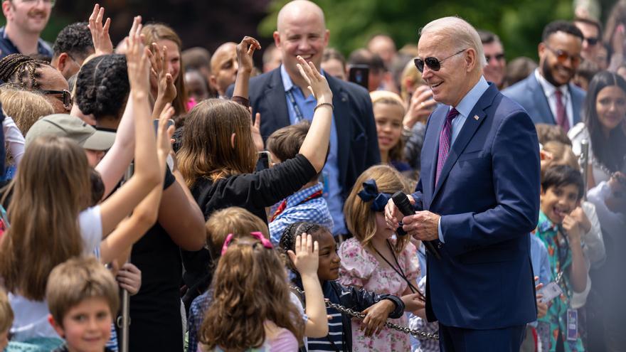 Biden intenta convencer a los votantes de que puede aguantar hasta los 86