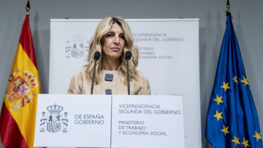 El conflicto en la Inspección de Trabajo eleva el tono y los sindicatos piden la dimisión de Yolanda Díaz