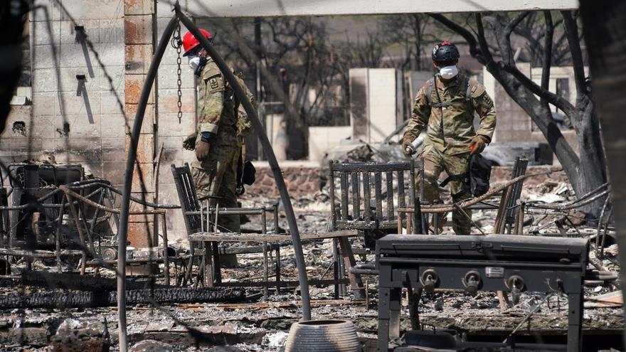 Asciende a 93 el número de fallecidos por los incendios en Hawái