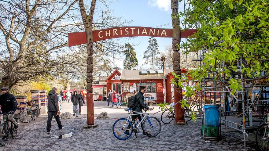 Los vecinos de la comuna anarquista de Copenhague, en pie de guerra contra las pandillas