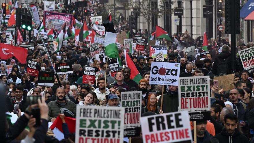 Miles de personas en todo el mundo salen a la calle por Palestina pese a las restricciones de algunos gobiernos