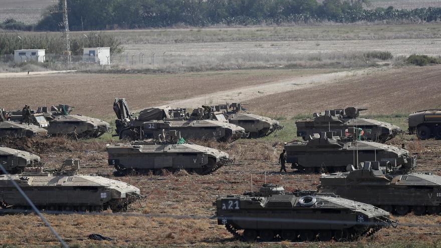 Netanyahu prepara a sus tropas cerca de Gaza tras concluir su ultimátum: 