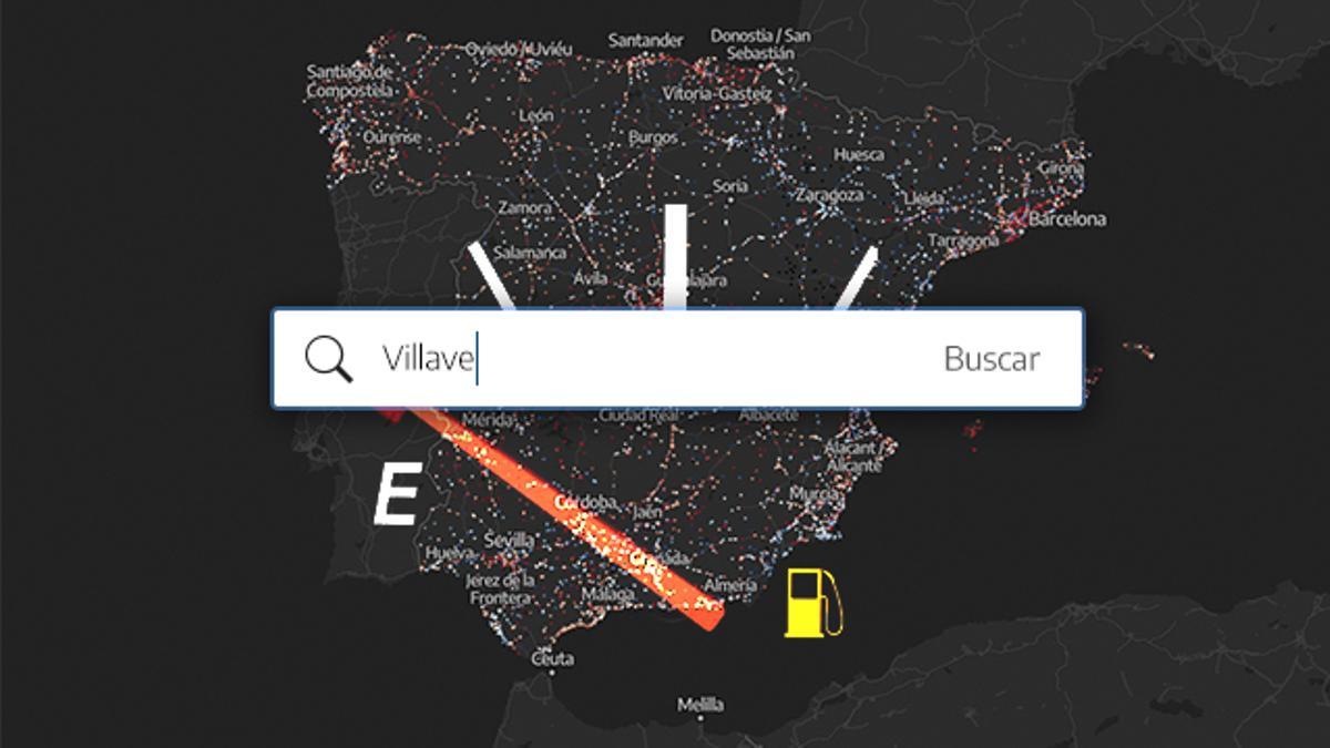 El mapa del precio de la gasolina: consulta las gasolineras más baratas en tu zona en la operación salida del puente de agosto