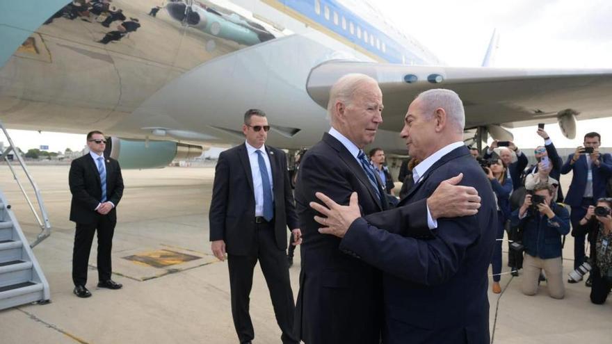 Biden dice en Israel que 