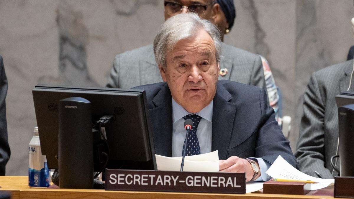 Guterres promete que no cesará en su empeño de que la ONU detenga la guerra en Gaza