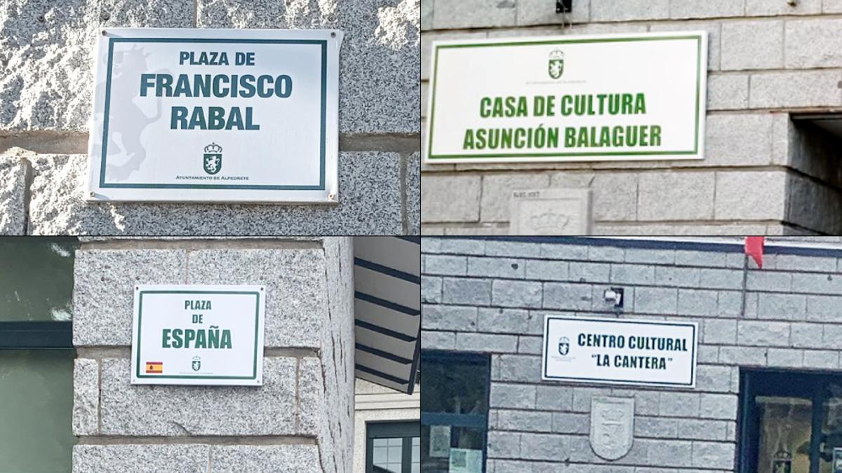 PP y Vox cambian sin avisar las placas de Paco Rabal y Asunción Balaguer en Alpedrete ante “la indignación” de la familia