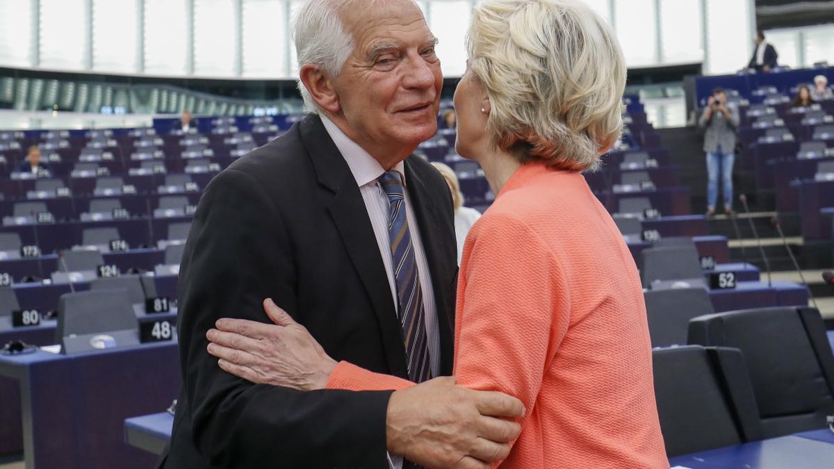 La cercanía de las elecciones europeas aviva las diferencias entre Borrell y Von der Leyen