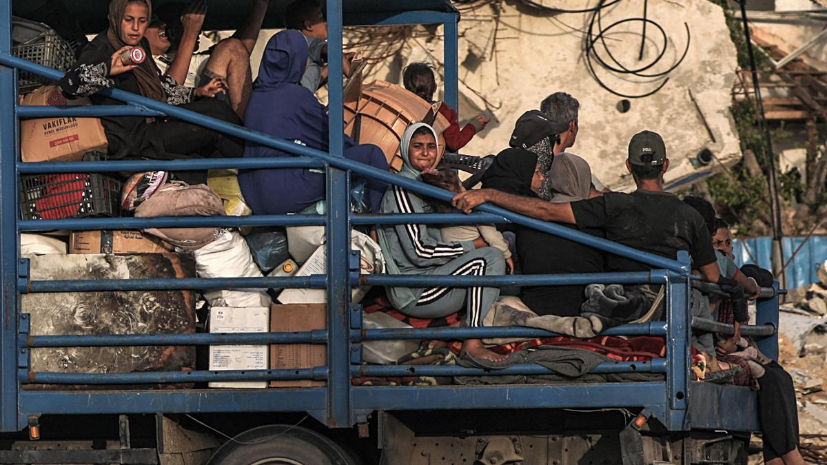 Israel ordena la evacuación forzosa de civiles del centro de Rafah mientras se prepara para ampliar su ofensiva