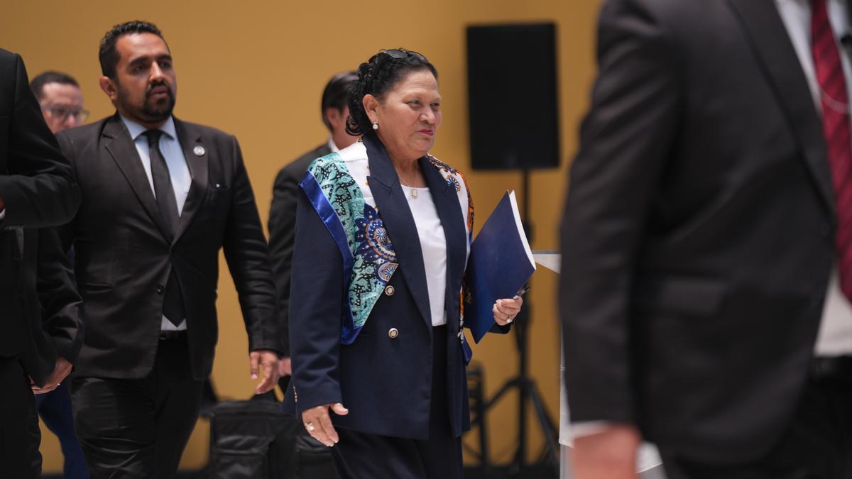 La fiscal general y jefa del Ministerio Público de Guatemala, Consuelo Porras Argueta. 