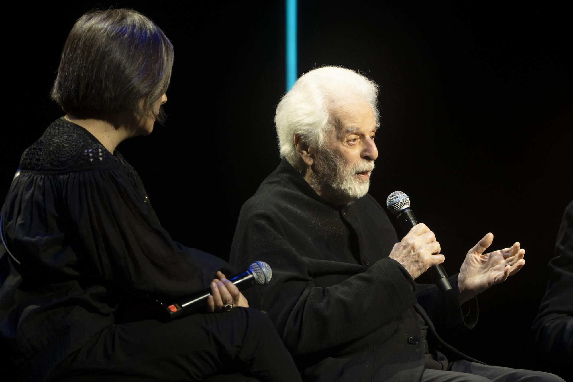 Pascale Montandon-Jodorowsky y Alejandro Jodorowsky