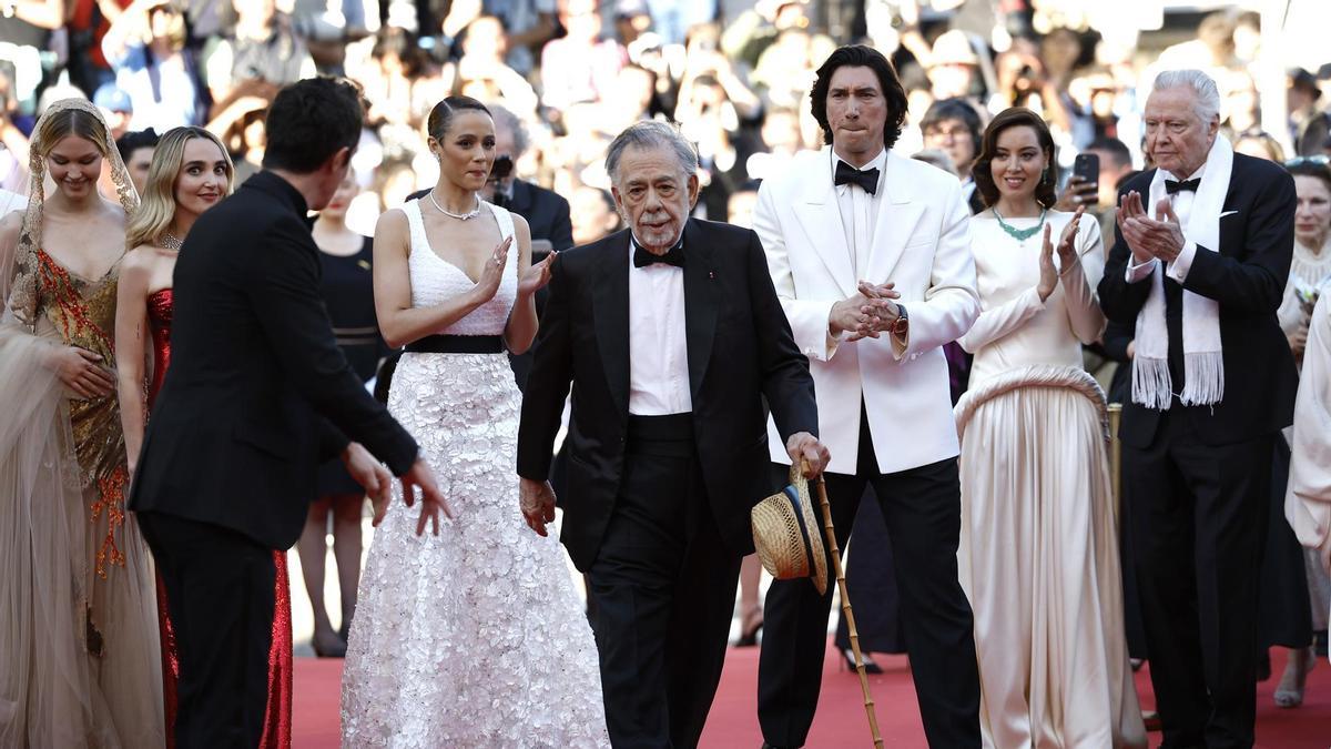 Francis Ford Coppola paraliza Cannes con su hiperbólica y fallida ‘Megalópolis’