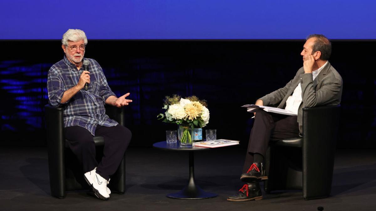 George Lucas charla junto a Didier Allouch en Cannes