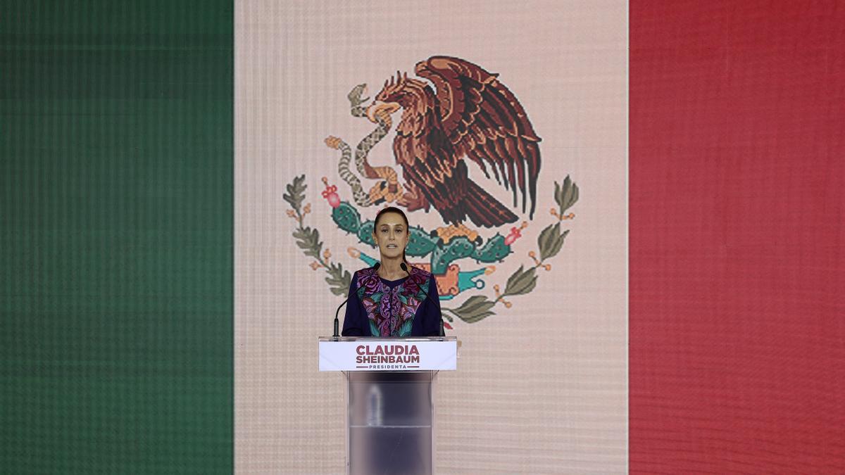 La ganadora de las últimas elecciones a la presidencia de México, Claudia Sheinbaum.