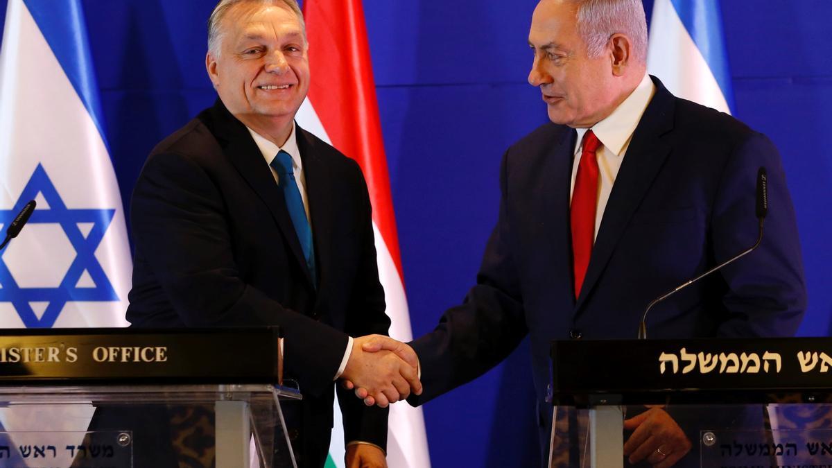 Netanyahu pretende ir de la mano de Orbán a la cita de la UE para revisar la relación con Israel