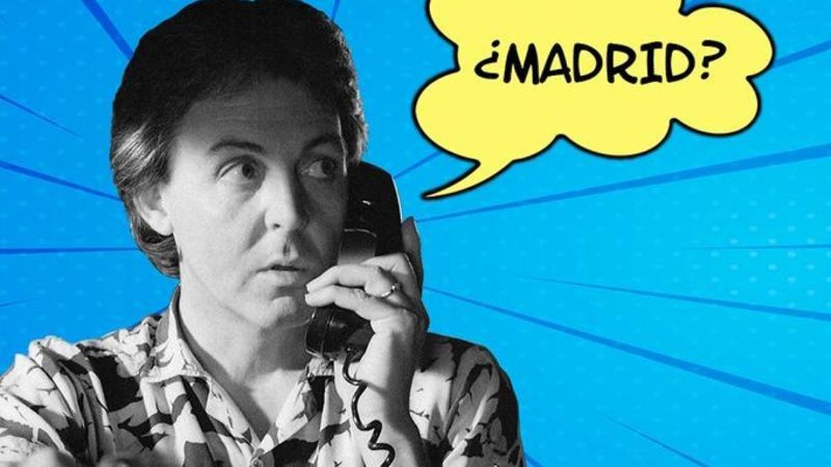 Paul McCartney traerá a Madrid su gira 