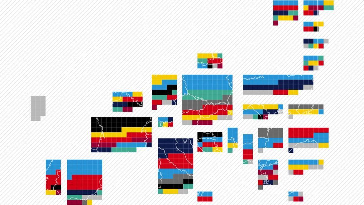 Los resultados de las elecciones europeas de 2024 en cada país, en directo