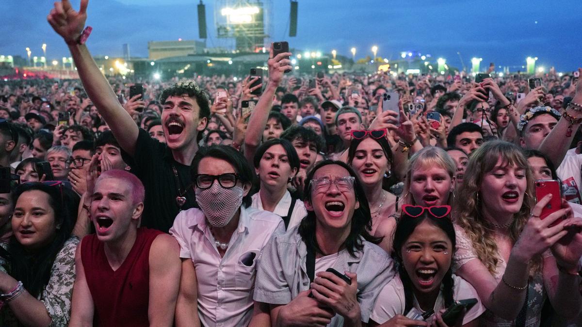 Asistentes del concierto de Lana del Rey en el Primavera Sound Barcelona