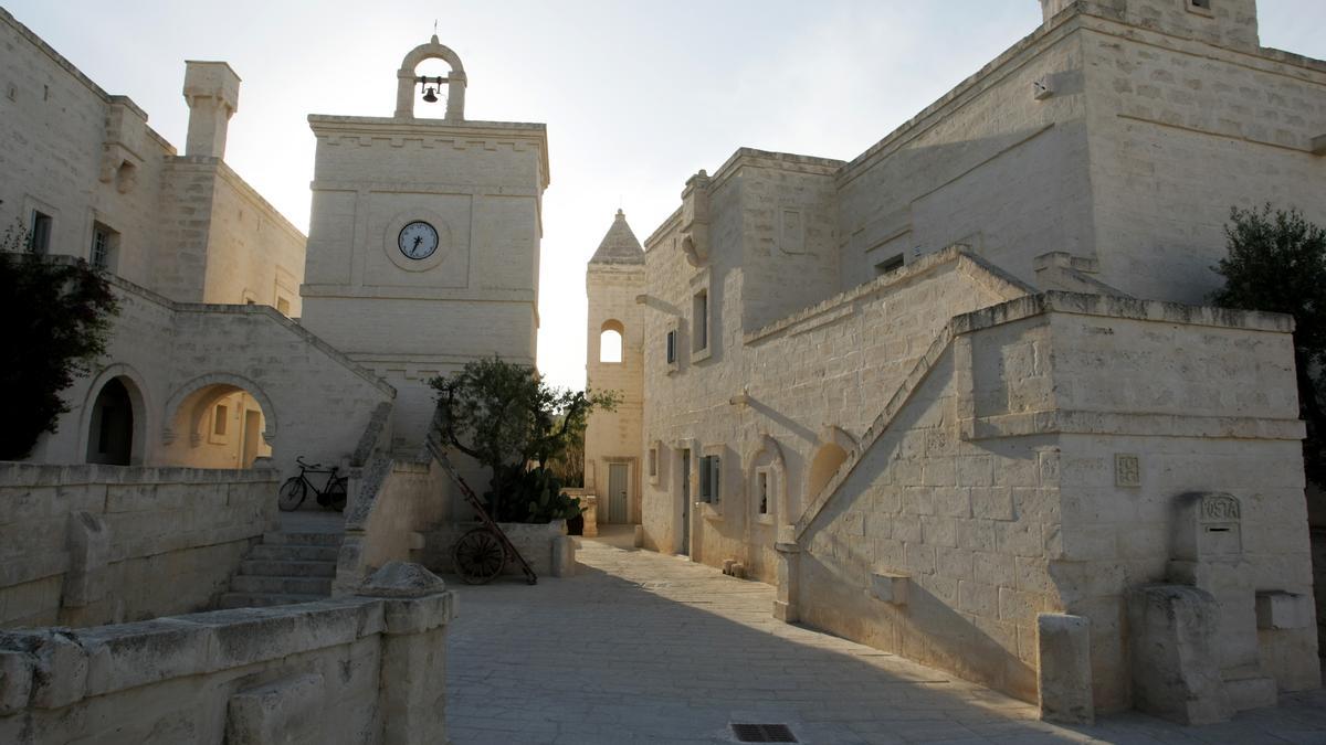 El complejo turístico de lujo Borgo Egnazia, Brindisi, sede del G7 entre el 13 y el 15 de junio.