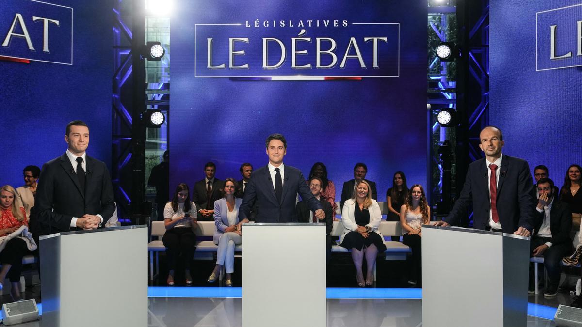 Tenso debate en Francia ante la primera vuelta de las legislativas y las propuestas contra los migrantes de la extrema derecha