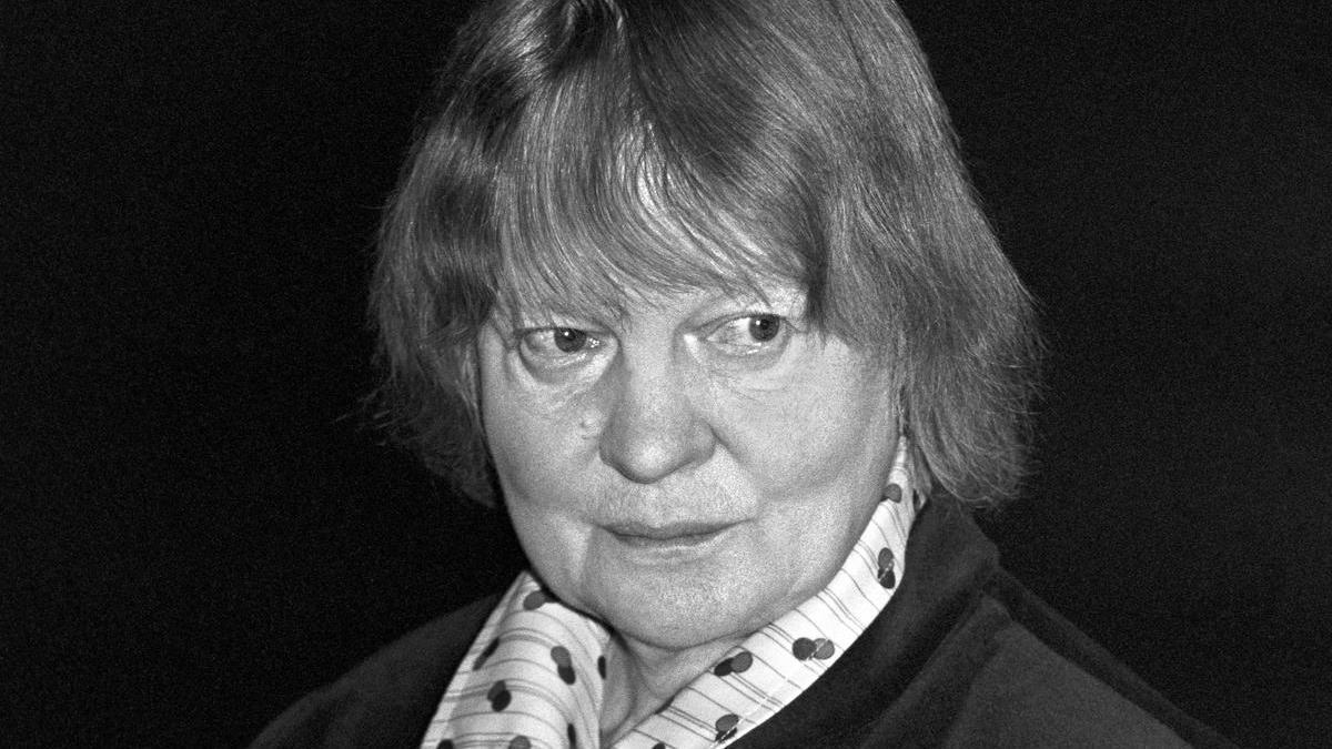 Imagen de archivo de Iris Murdoch, en un acto del Círculo de Bellas Artes de Madrid en 1994