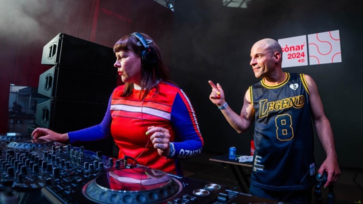 Kittin y David Vunk, dos veteranos a cargo del sábado tarde en el Sónar 2024.