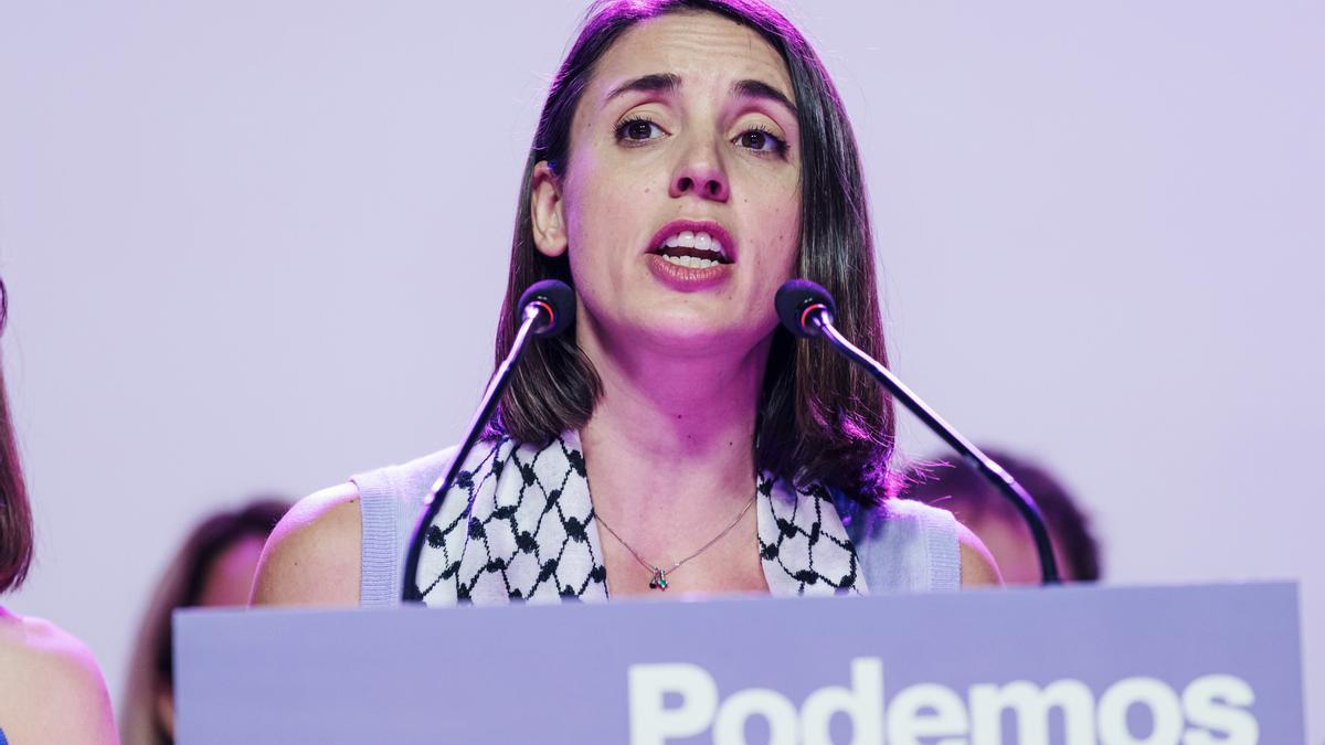 Irene Montero será la candidata de La Izquierda a la presidencia del Parlamento Europeo