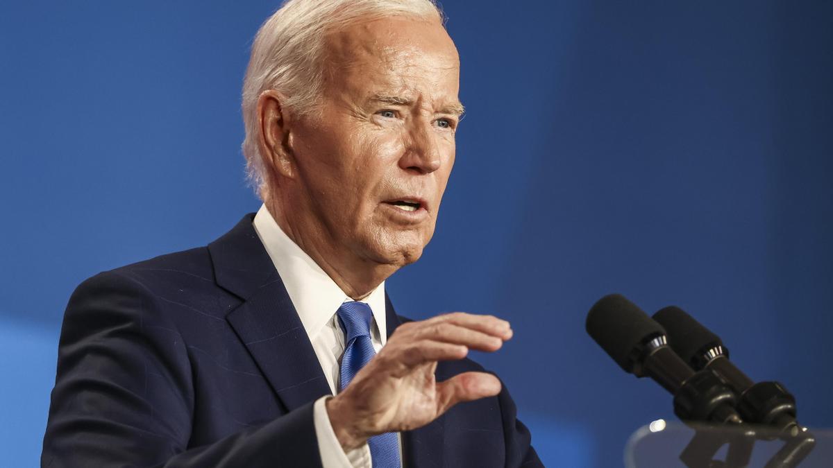 Biden defiende su candidatura tras confundir a Zelenski con Putin y llamar “vicepresidente Trump” a Kamala Harris