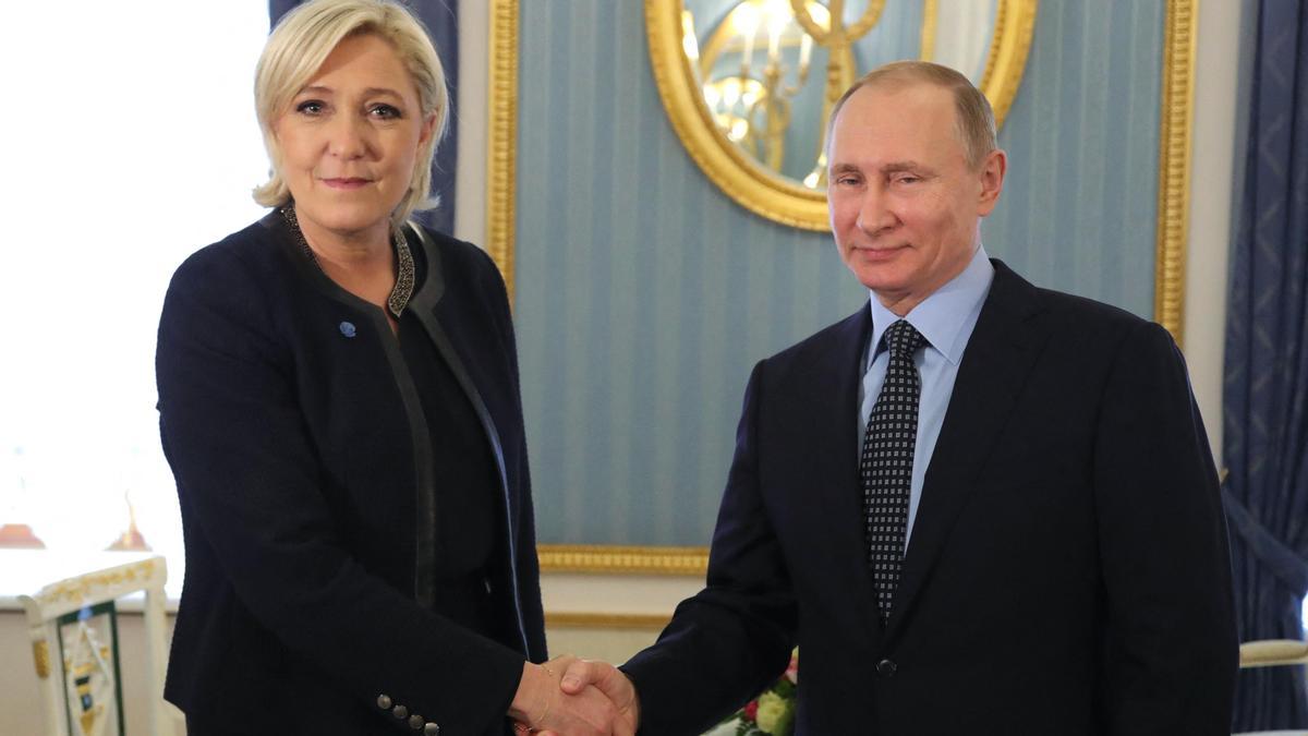 El Gobierno de Putin da su apoyo a Marine Le Pen ante la segunda vuelta de las elecciones en Francia