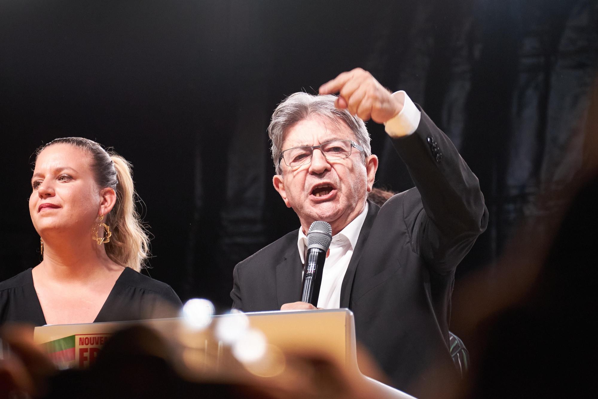 Jean-Luc Melenchon, líder de La France Insoumise.