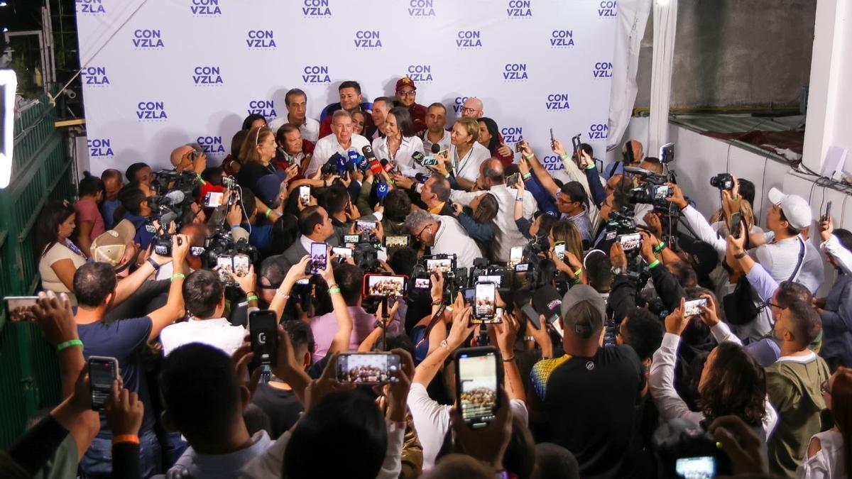 La oposición venezolana no reconoce el resultado y denuncia pucherazo electoral: 