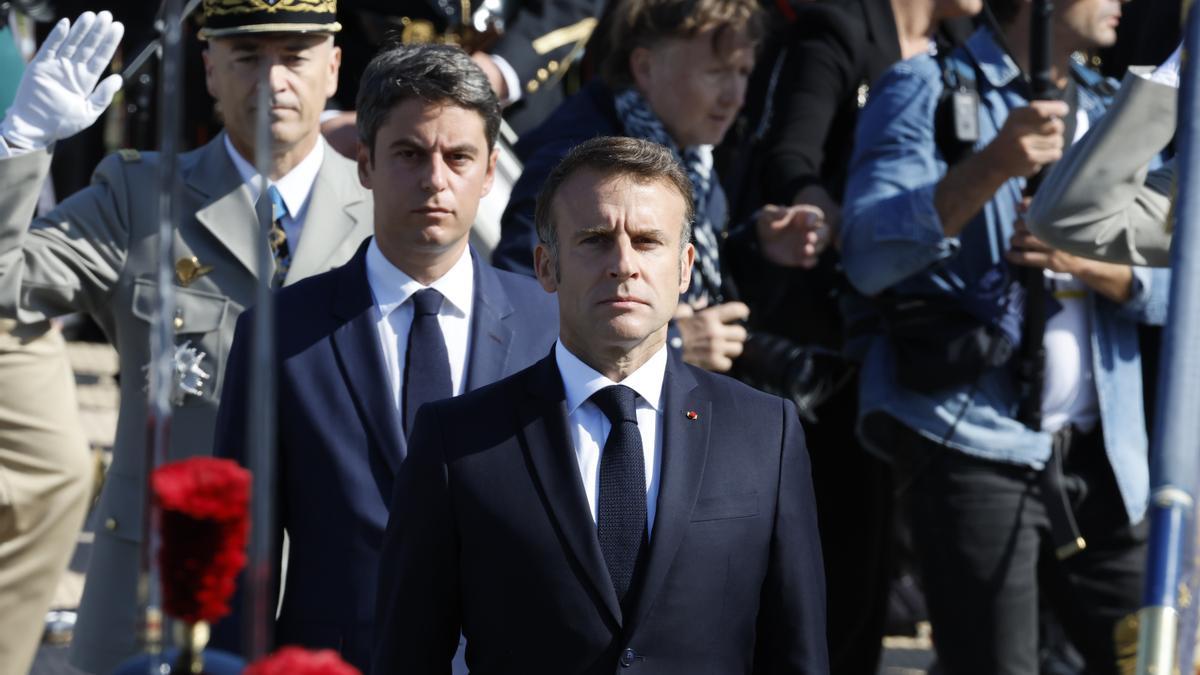 Macron acepta la dimisión del primer ministro francés, Gabriel Attal