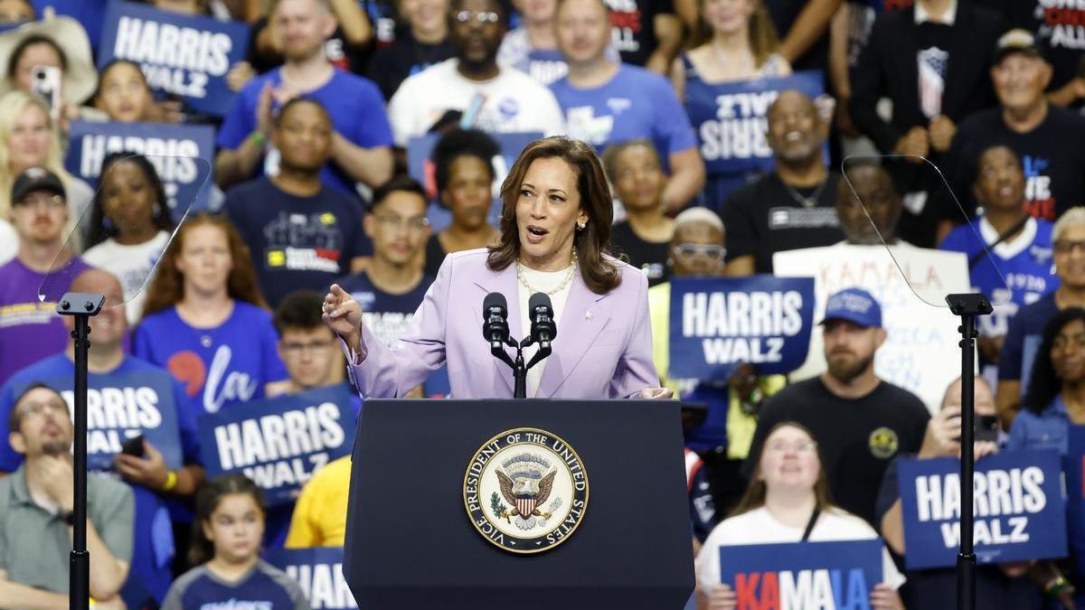 La euforia demócrata se traslada a las encuestas y Kamala Harris ya supera a Trump en tres estados clave