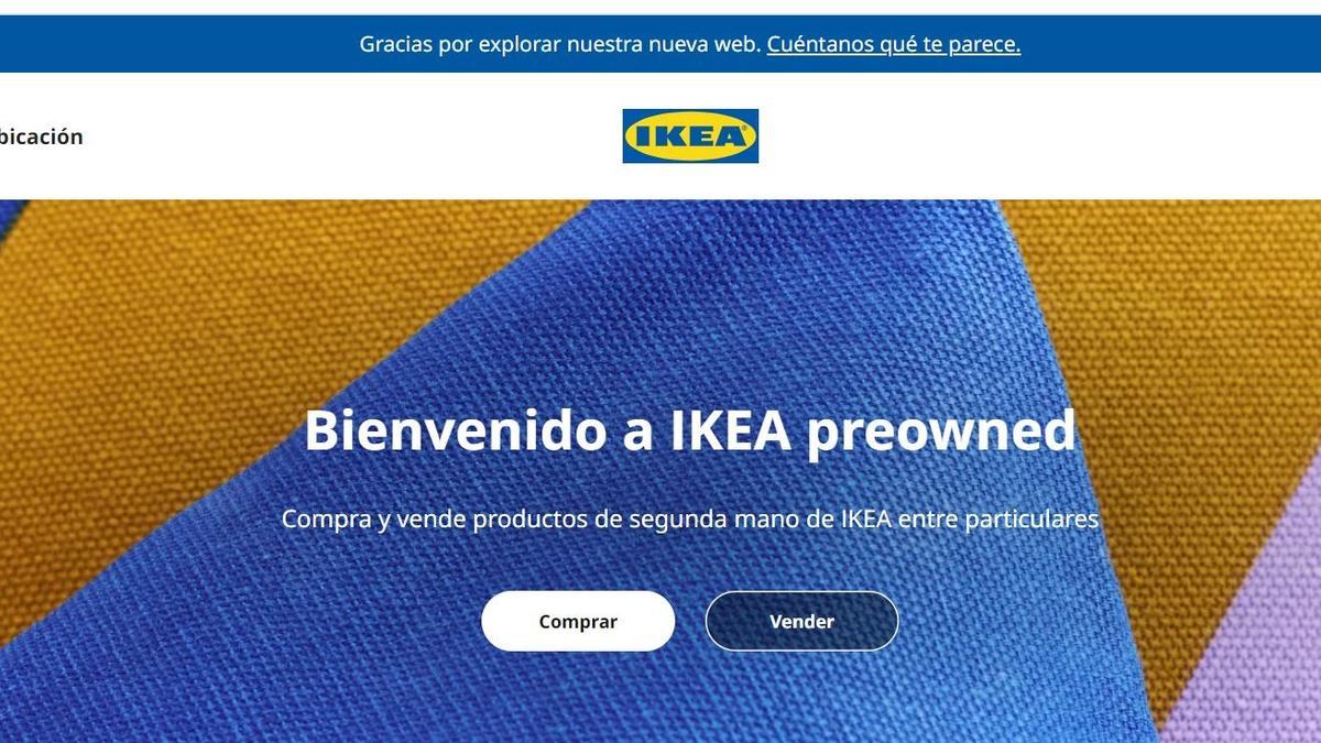 Ikea reta a Vinted y Wallapop con el lanzamiento de Ikea Preowned, una plataforma de venta de muebles de segunda mano