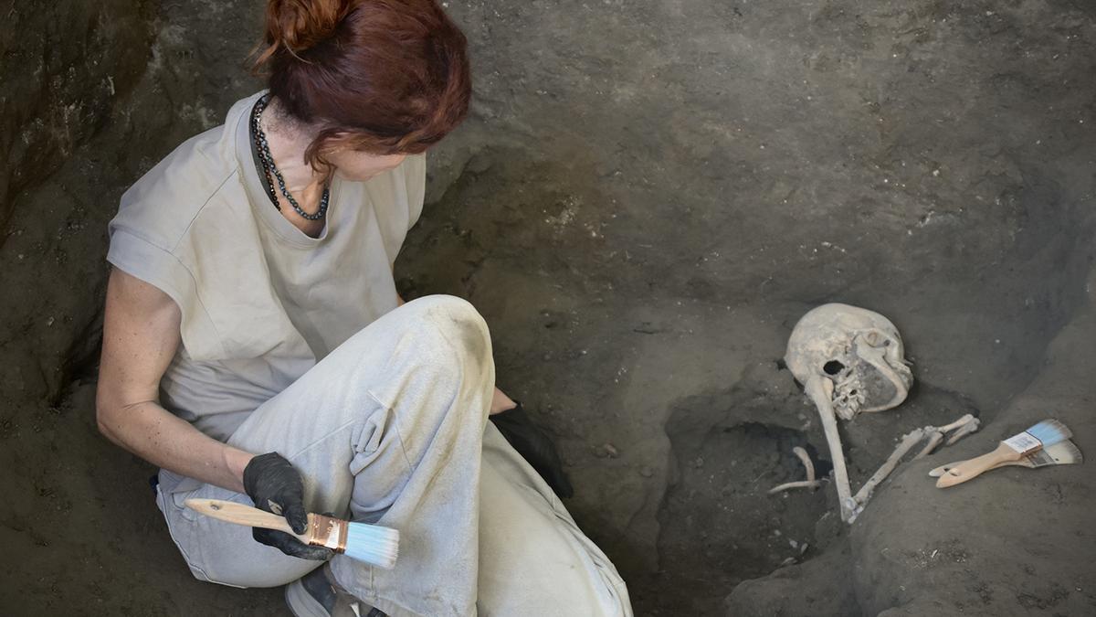 La pareja que murió en una habitación bloqueada por la lava: el último hallazgo en Pompeya