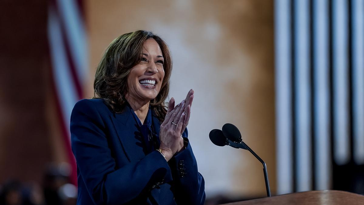 Kamala Harris se encumbra en la fiesta demócrata prometiendo unidad en EEUU pero sin dar voz a Palestina