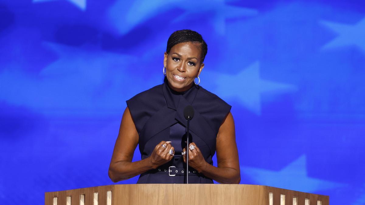 La aplaudida frase de Michelle Obama contra Trump sobre los 