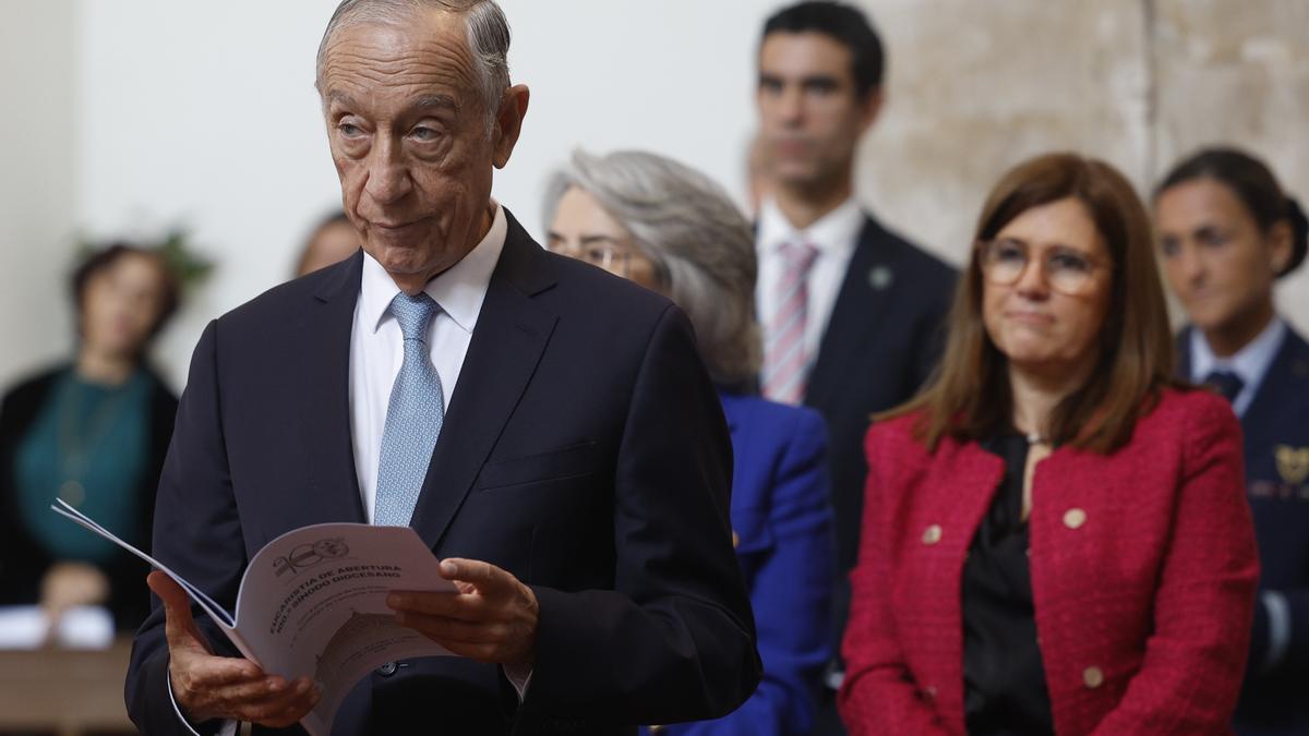 El presidente de Portugal, Marcelo Rebelo de Sousa, en una imagen de archivo.