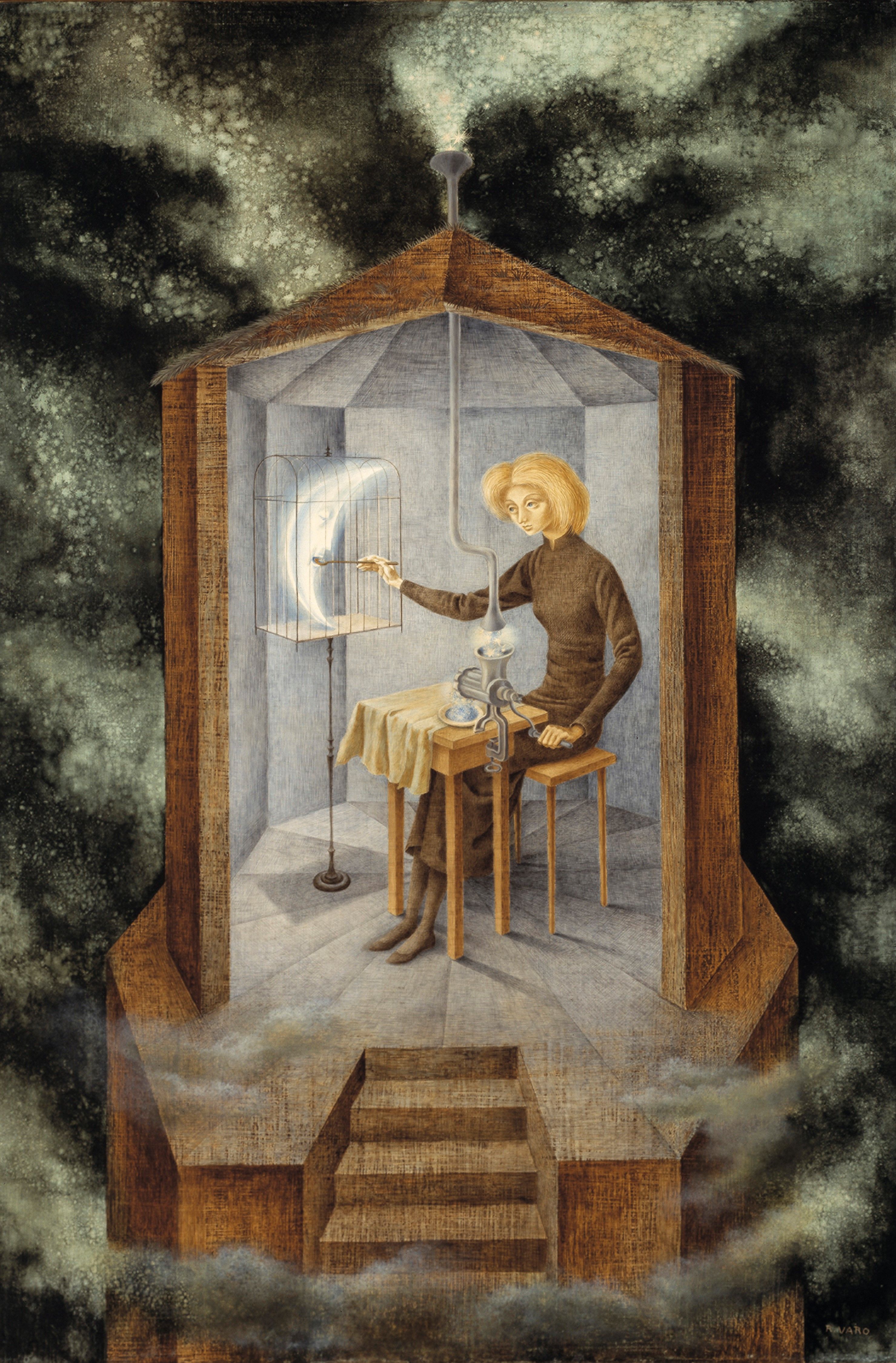 'Celestial Palubum', de Remedios Varo  (1958)